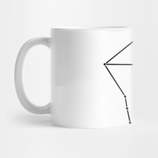 Star Pattern - Libra (Black) _007 Mug